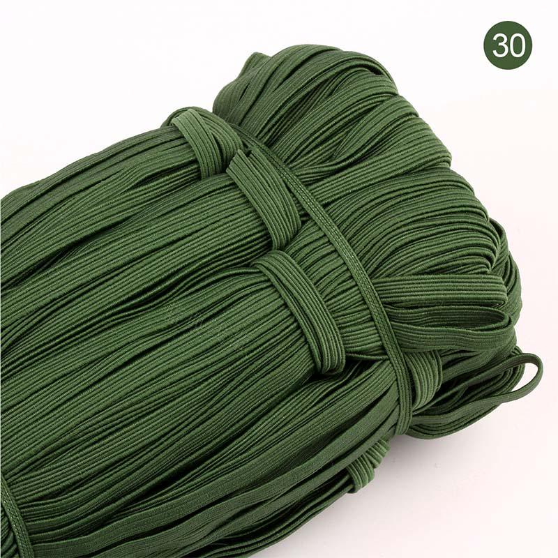 30 м эластичная резинка 0,6 см, тонкая плоская повязка на голову, аксессуары для волос, сделай сам, для одежды, обуви, аксессуары для шитья