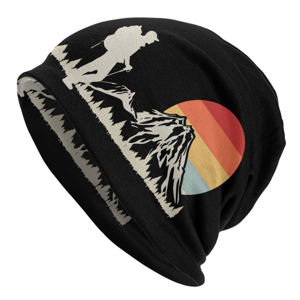 Шапки с капюшоном для рожденных в походах, крутая вязаная шапка для женщин унисекс, теплые зимние шапки для горных туристов, походные шапки с черепами