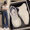 This Year, the Popular Dad Shoes Women's New Spring and Summer Mesh Women's Shoes Are Popular, and the Thick-soled Casual Little White Sports Shoes