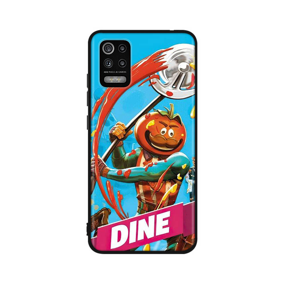 RT89 Fun Fortnite Case for iPhone 16 15 Plus 14 13 12 11 Pro 8 7 6S 6 SE 5S X XR XS Max Realme C30 C33 C31 9I Huawei P30 Black Sofe Cover