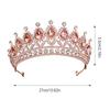 Роскошные свадебные диадемы Корона Хрустальная диадема Хрустальная повязка на голову Свадебные аксессуары Для выпускного Вечерние женские подарки Принадлежности для праздничной вечеринки