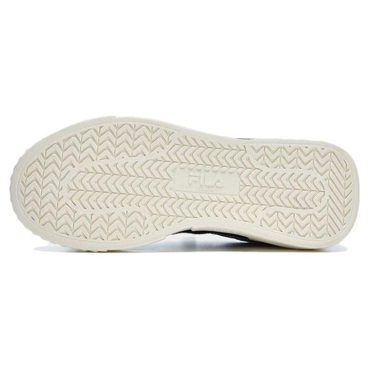 Fila Петля Ретро Классические Амортизирующие Низкие Кеды Женские кроссовки Белый Черный F12W322305FBK