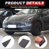 Для Tesla Model Y -2024 Автомобильная передняя противотуманная фара прозрачная светозащитная пленка ПВХ наклейка Наклейки для стайлинга экстерьера автомобиля