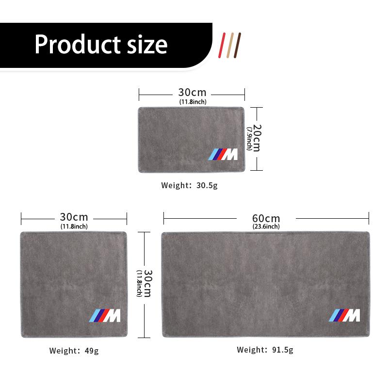 UZIS8 For BMW Car Wash Towels Absorbent Cleaning Cloth Cleaning Towel E30 E34 E36 E39 E46 E52 E53 E60 E61 E62 E70 E71 E83