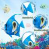 20 Pcs Artificial Moving Fish Plastic Floating Fishes High Simulation Realistic Fish Ornament Aquarium Decorations For Fish Tank (random Style)