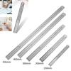 Stainless Steel Metal Straight Ruler Precision Double Sided Precision Measuring Tool Scale Metric Ruler Accessories 15-50cm