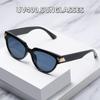 Fashion Triangle Cat Eye Rice Nail Sunglasses New Retro Sunglasses Street Photography Concave Shaped UV Resistant Glasses