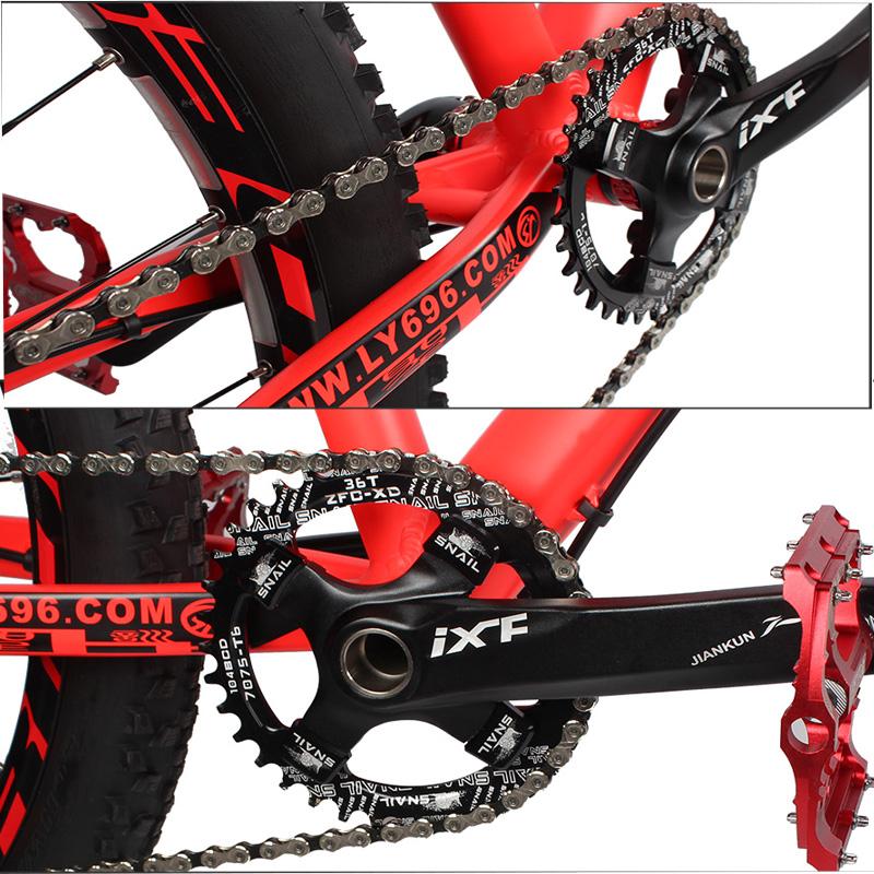 IXF Crank Mtb Интегрированная система шатунов Hollowtech 104 Bcd Crank 2 Crown Шатуны для горного велосипеда 32/34/36/38/40/42T