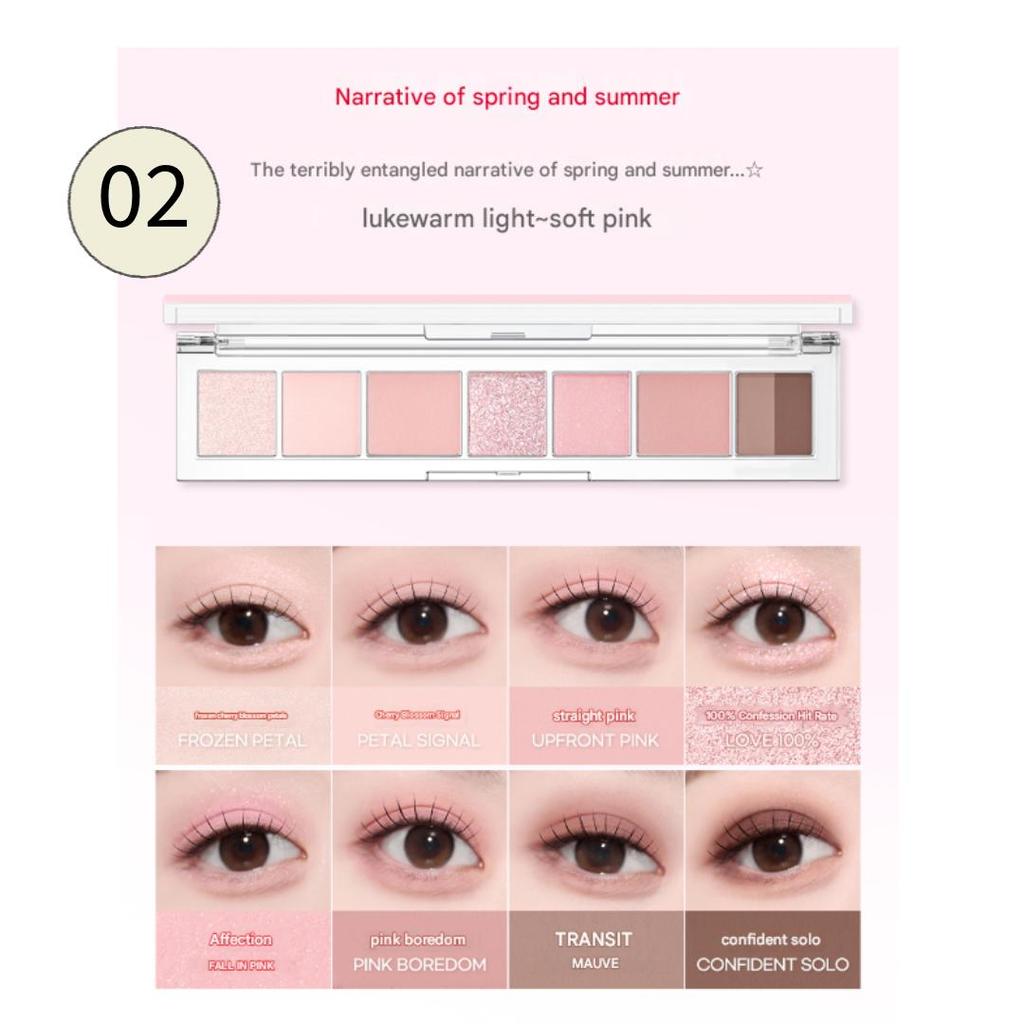 Peripera Палетка теней All Take Mood  5.3 г (9 цветов)