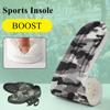 NO.8 New PU Latex Insoles for Shoes Sports Sweat-absorbing Breathable Deodorant High Elastic Comfort Insole Men Women Boost Shoe Pads