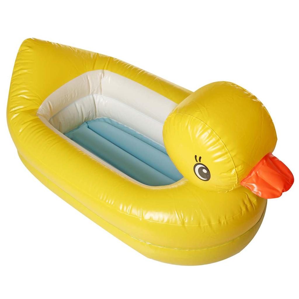 Детский надувной бассейн из ПВХ в форме утки, ванна для купания, детский детский детский бассейн для домашнего использования, надувной бассейн для