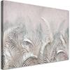 Canvas Print Palm Leaves 3D