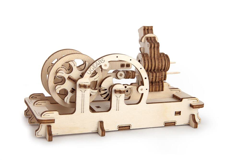UGEARS 70009 Деревянная игрушка 3D-пазл Двигатель;
