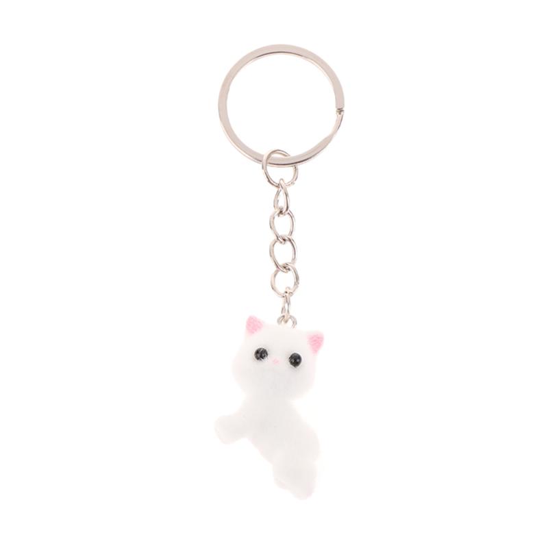 Брелок в виде мультяшного 3D-кота, лежащего на земле, милый лежащий котенок, брелок в виде животного, подвеска для рюкзака своими руками, подвески для автомобиля, сумка, декоративная игрушка, подарки