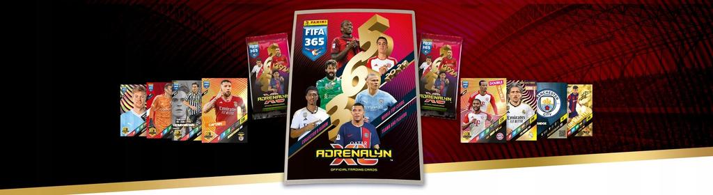 Panini fifa 365 2024 adrenalyn xl пакетик fat pack 24 + 2 карты футбольные