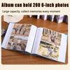 Interleaf Style 6-inch Photo Album Writable Vintage Photo Album  Creative Storage