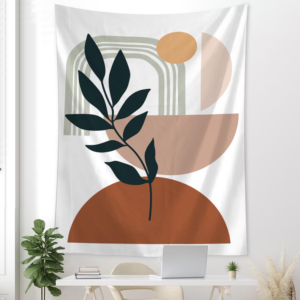Абстрактная иллюстрация гобелен настенный гобелен колдовство таинственный минималистский хиппи фон ткань домашний декор