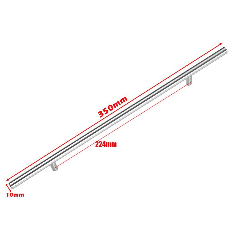 Component Cabinet Handles Hardware Door Knobs Stainless Steel  Knobs Wardrobe Pulls T-Bar Handle