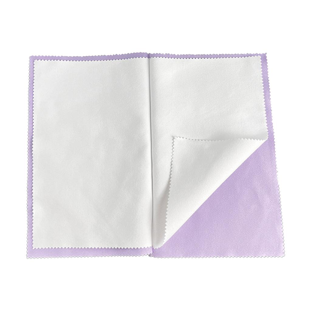 Silverwork Polishing Cloth Four Layer Lock Stitch For Jewelry And Silverware Cleaning