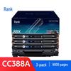 Универсальный черный картридж Gezhige CC388A