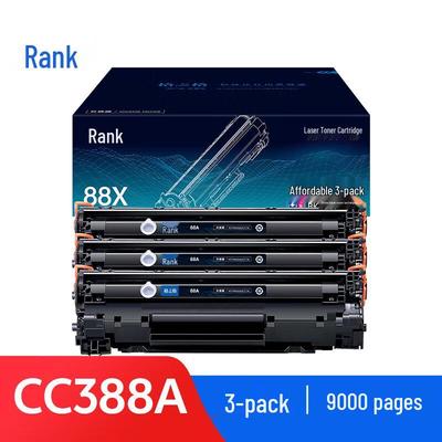 Универсальный черный картридж Gezhige CC388A