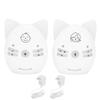 V30 Digital Audio Baby Monitor Portable Alarm Sensitive Wireless Two Way Baby Cry DetectorWhite US