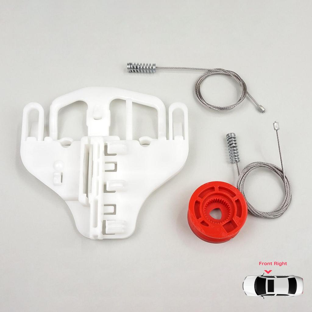 BWR5357 Electric Power Window Lifter Regulator Repair Set Front Right Door for Dodge Nitro 2006-2012 68004820AA