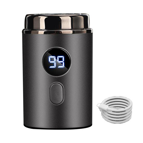 Мини портативная электробритва водонепроницаемая быстрая зарядка цифровой дисплей батареи USB перезаряжаемая острое лезвие