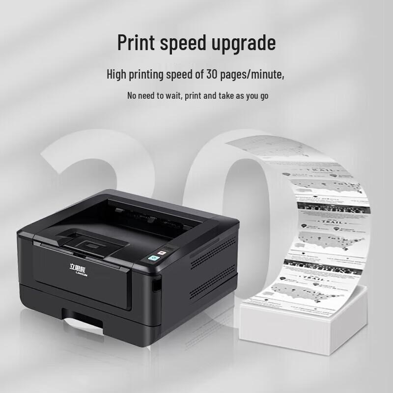 LANXUM GA3032dn A4 Black and White Laser Printer CN plug (adapter included)