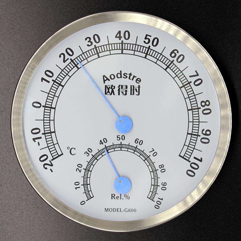 Комнатный термометр-гигрометр с большим дисплеем, настенный аналоговый измеритель влажности и температуры, высокая точность