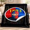 FC Basel blanket Flannel Blanket Soft Cozy Plush Throw for Sofa Bed Lightweight Home Decoration Outdoor camping