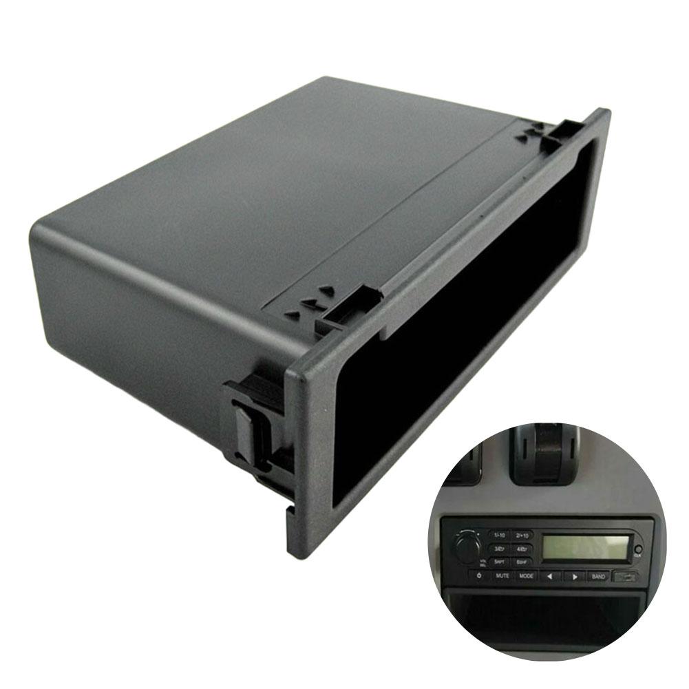 Car Stereo Radio Dashboard Storage Box Mounting 1Din Pocket Kit Storage Box Accessories Interior For MAZDA
