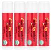 Mild By Nature, Sierra Bees™, Органический бальзам для губ, Гранат, 4 шт., 4,25 г (0,15 унции) Каждый