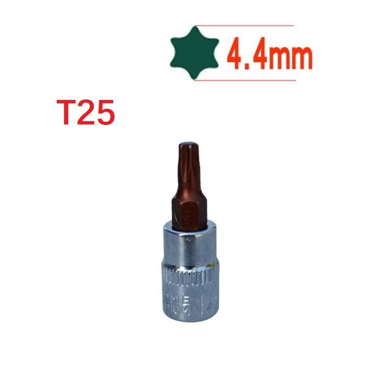 T15 Bit Socket Torx T20 T25 T27 T30 T40 1Pcs T8-T40