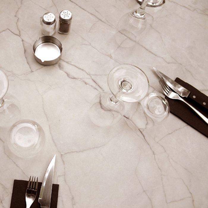 60 X 60 Cm High Table - Rome Marble Model