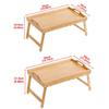 Folding Table Bamboo Bed Desk New Breakfast Dessert Tray  Bedroom