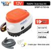 SEAFLO Marine 12V/24V Automatic Bilge Pump for Yachts & Speedboats