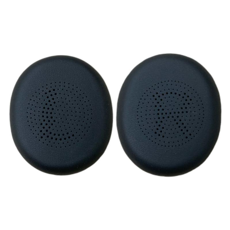 1Pair Ear Pad Replacement Leather Earpads Ear Cushions Sponges Cover Earmuffs for Evolve2 30 MS Headphones