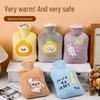 Autumn/Winter Thickened Plush Hot Water Bottle – Portable, Cold-Proof, Explosion-Proof, Cute, Warm Hand Warmer
