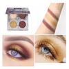 Splash Ink Four Color Eye Shadow Disc Matte Pearlescent Waterproof Anti Sweat