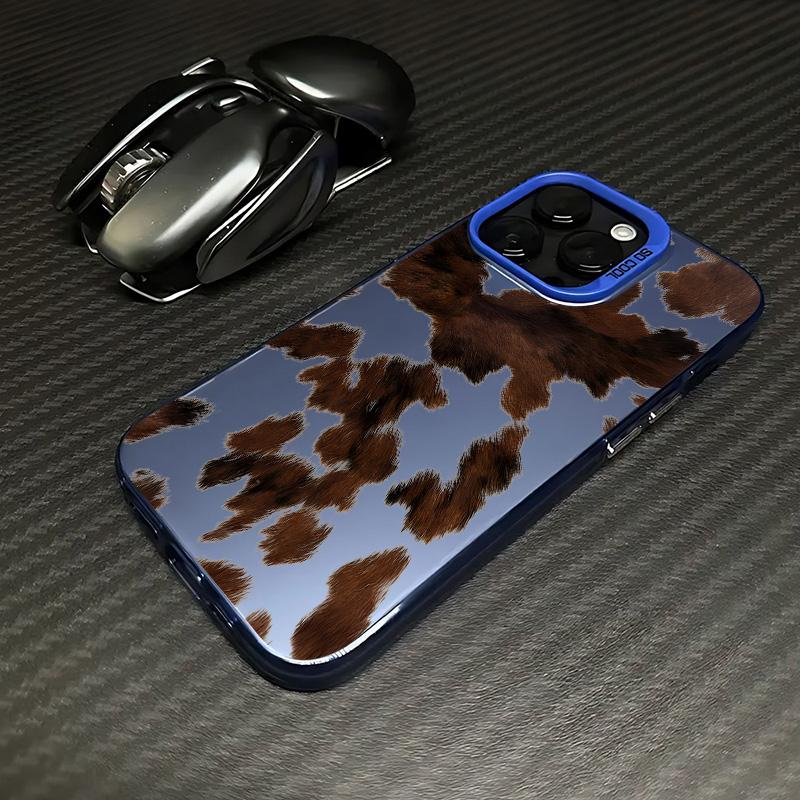 Creative Milk Cow Pattern Phone Case for Samsung Galaxy S26 S25 S24 S23 S22 S21 FE Ultra Edge Plus 4G 5G Anti Fall Matte Cover