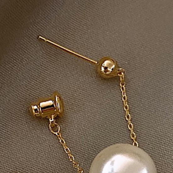 1 пара пирсинга ярких цветов женские серьги простой кулон из искусственного жемчуга свадебные серьги ювелирные изделия