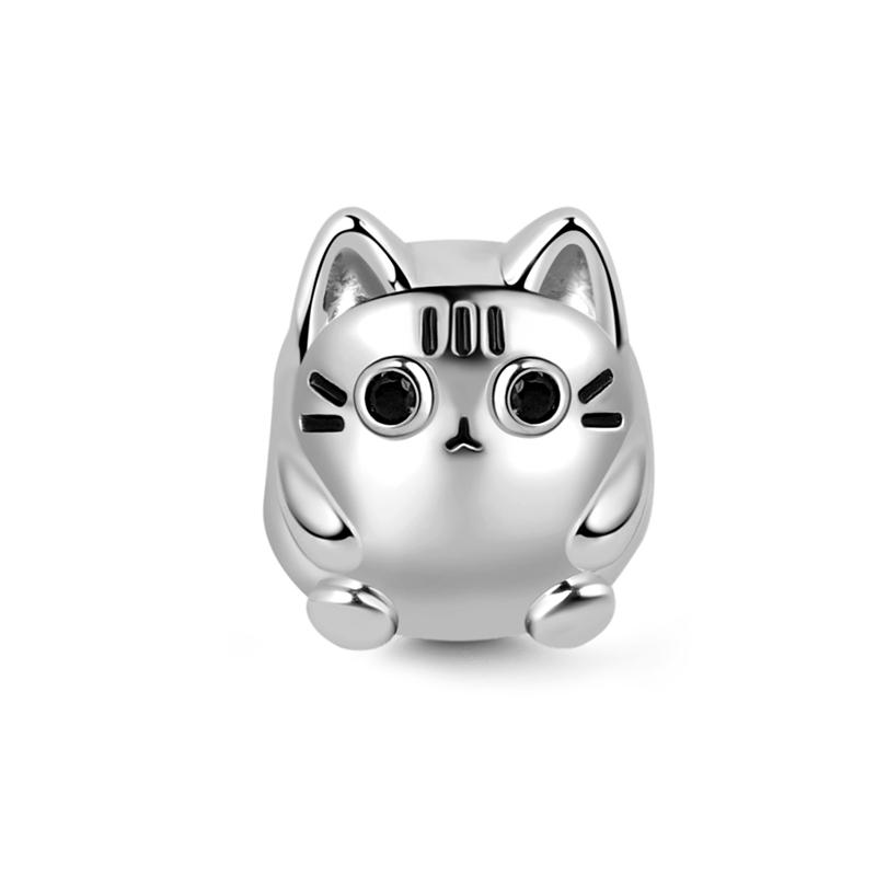 Animal Series Charms Fox Owl Sea Turtle Rabbit Raccoon Highland Cow Beads Fit Bracelets Beads DIY Jewelry Gift