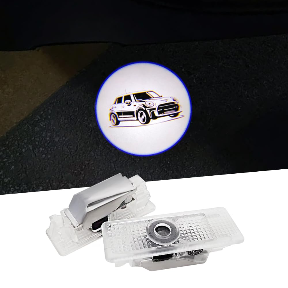 Мини Лазерный Логотип Свет Дверь Приветственный Свет Дверная Лампа Вежливости Светодиодная Проекция Логотипа Шторка