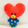 Cartoon BTS Dolls BT21 Bangtan Boys Plush Toys Korea Stars TATA Peluche VAN COOKY RJ CHIMMY Plushies Birthday Gift Girl Child