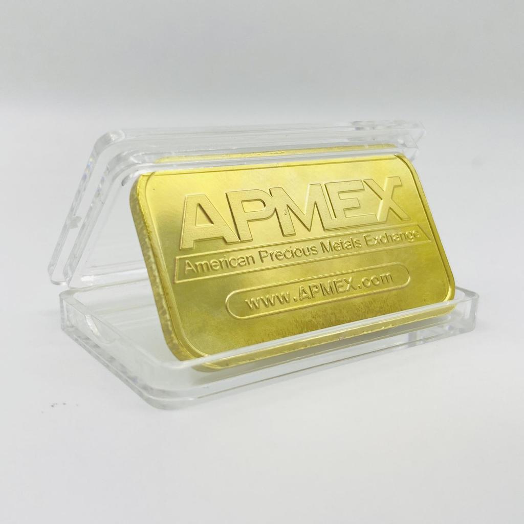 APMEX Stars & Stripes Gold-Silver Commemorative Coin Ornaments