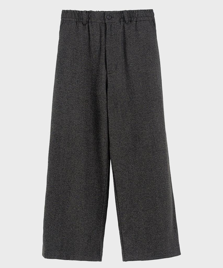 PREF Olive Tweed Elastic Waist Trousers