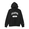 Champion TECH Long Sleeve Terry Hooded Odor Fleece Graphic Logo Black Weave® C3-AG101 Men's Sweatshirt, Anti-Static, Stretch, Warm, Antibacterial,