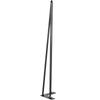 Hairpin Table Legs 30 inch Black Set of 4 Desk Legs Each 220lbs Capacity Hairpin Desk Legs 3 Rods for Bench Desk Dining End Table Chairs Carbon Steel