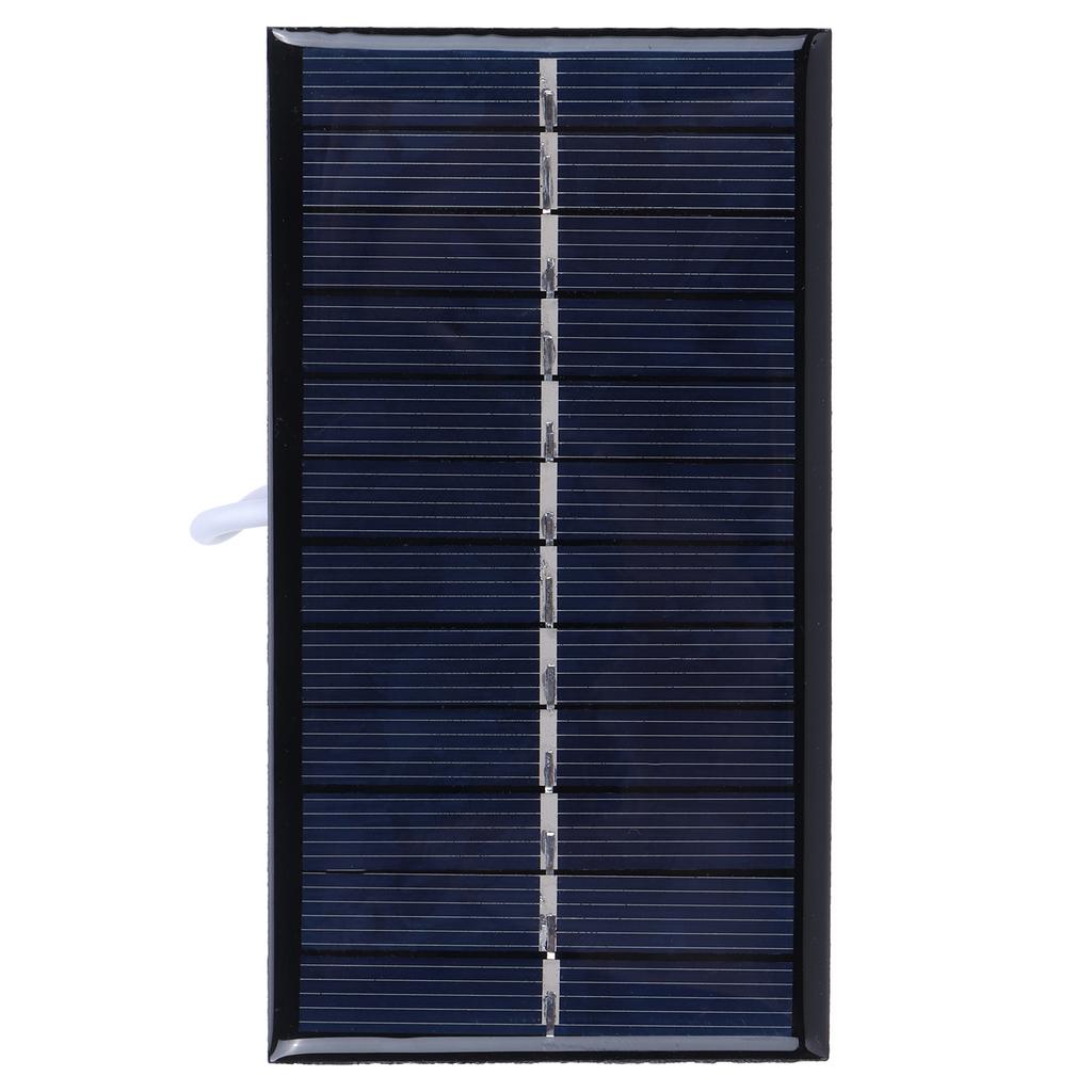 1W 6V Solar Panel Polysilicon DIY Solar Charging Board for Toys Lamps Water Pumps